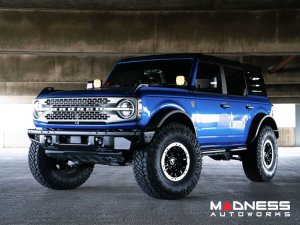 Ford Bronco Front License Plate Relocation Bracket - Factory Bumper - DV8